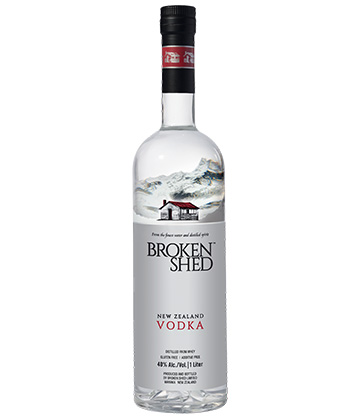 Broken Shed Vodka is one of the best vodkas for 2026.