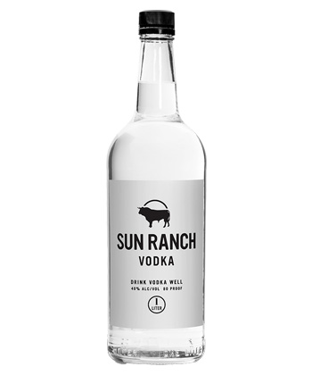 Sun Ranch Vodka is one of the best vodkas for 2026.