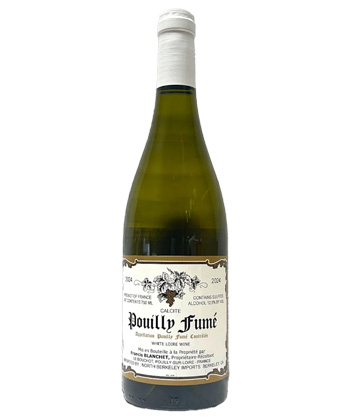 Domaine Francis Blanchet Pouilly-Fumé 2024 is one of the best wines from the Centre-Loire.