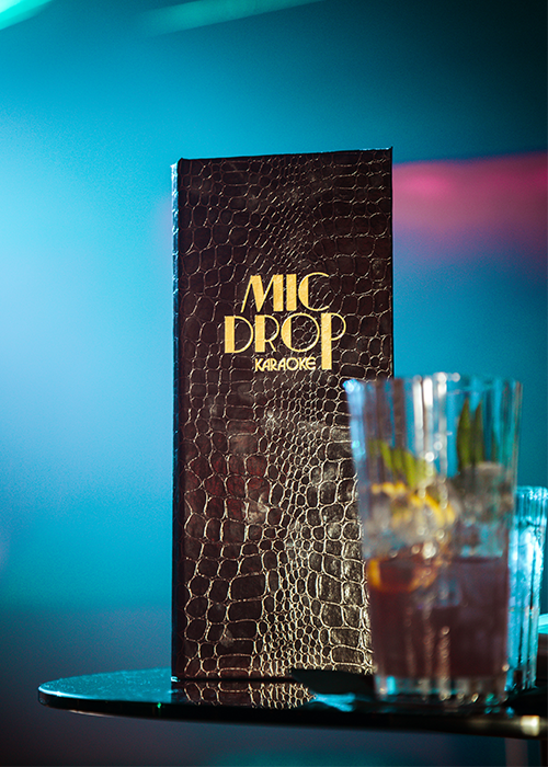 Karaoke bars are beginning to offer high-quality cocktail programs.
