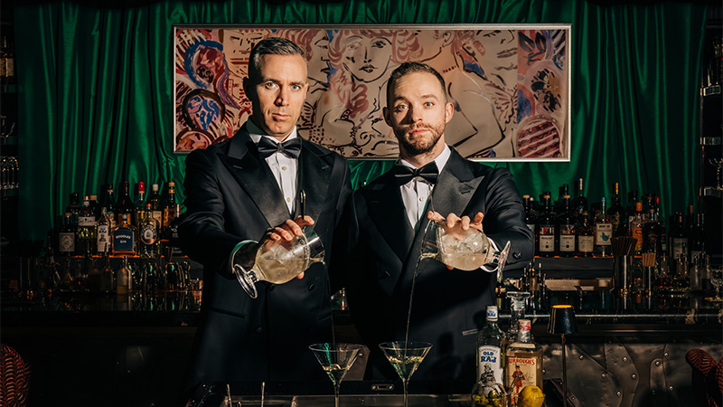 Kitty’s Cosmopolitan Club in Chicago is taking the trendy Freezer Martini to the next level with a custom-built cold room set to -16˚F.
