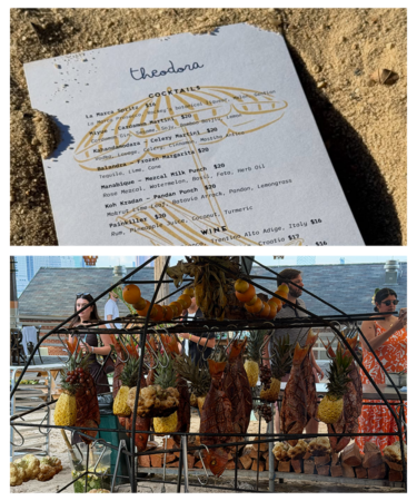 Escape the City for a Night of Cocktails and Live Fire Cooking at Theodora Beach Club