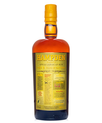 Hampden Estate 8 Year Old is one of the best rums for mixing cocktails, according to bartenders.