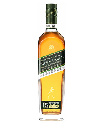 Johnnie Walker Green Label is one of the best Scotch whiskies under $50, according to bartenders.