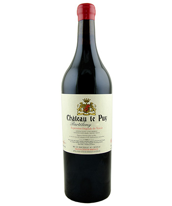 Château Le Puy ‘Barthélemy’ 2022 is an expensive Bordeaux worth the splurge, according to sommeliers.