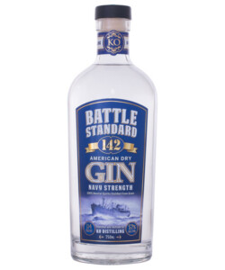 KO Distilling Battle Standard 142 American Dry Gin Navy Strength