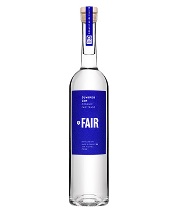 FAIR Juniper Gin is one of the best gins for 2026.