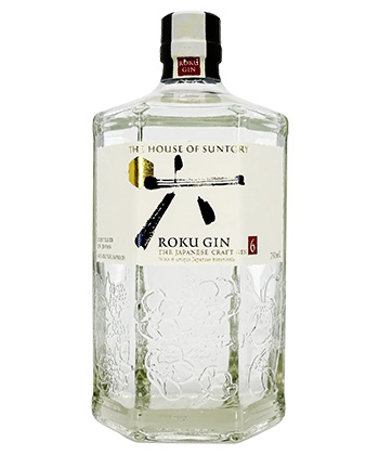 The House of Suntory Roku Gin is one of the best gins for 2026.