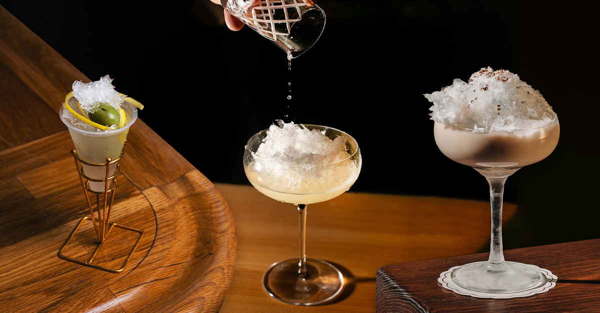 The Coolest Cocktail Trend of the Year Is Piling on the Ice
