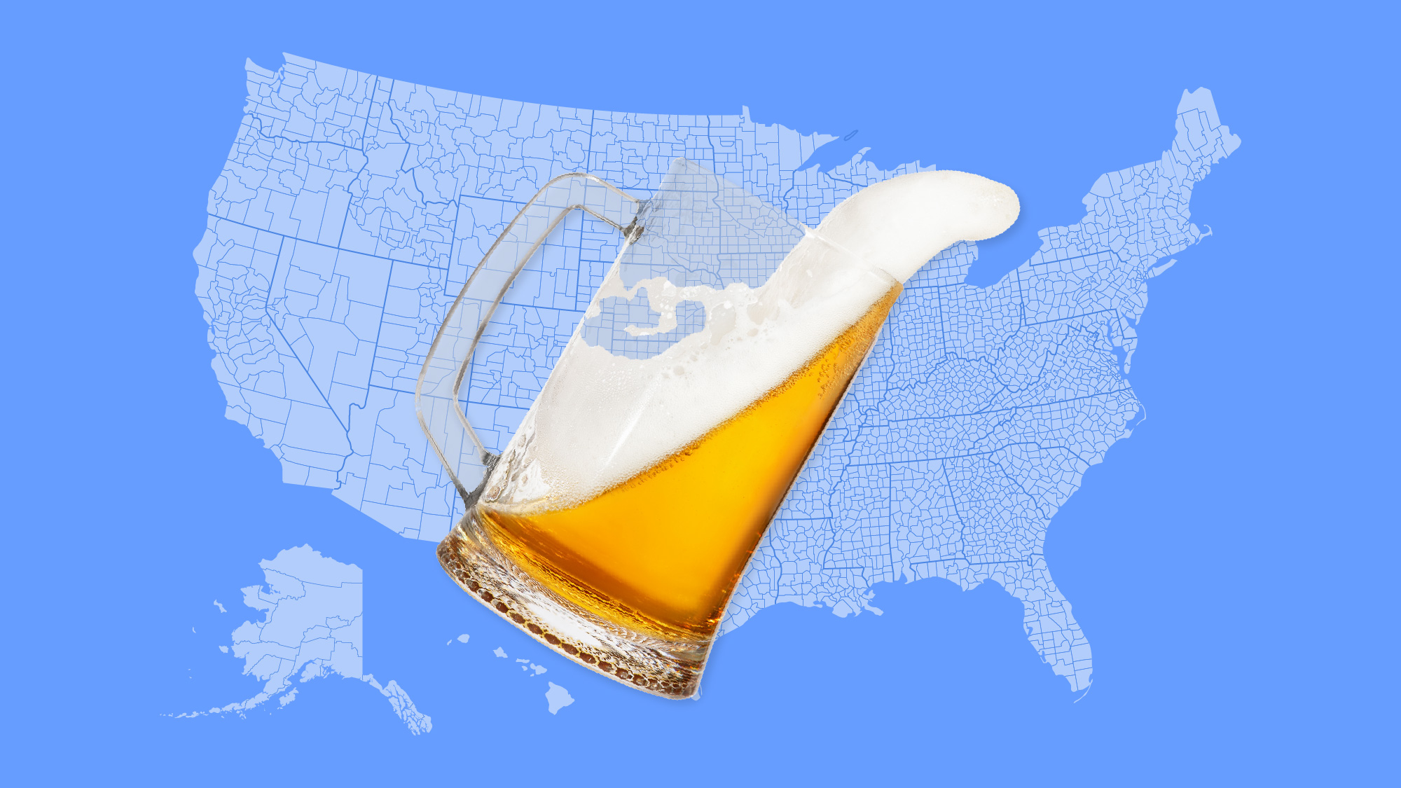 Every Dry County Left in America, Mapped