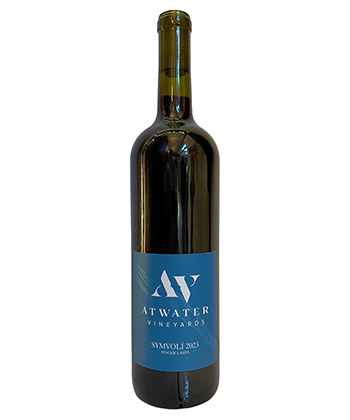 Atwater Vineyards Symvolí 2024 is one of the best red blends from New York's Finger Lakes.