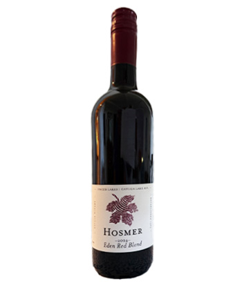 Hosmer Winery Eden Red Blend 2024 is one of the best red blends from New York's Finger Lakes.