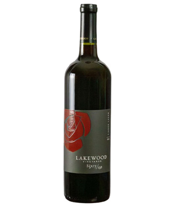Lakewood Vineyards Sixty/40 2024 is one of the best red blends from New York's Finger Lakes.