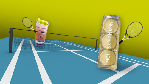 The Honey Deuce Has a New Challenger at This Year’s US Open: Meet the Moët Serve