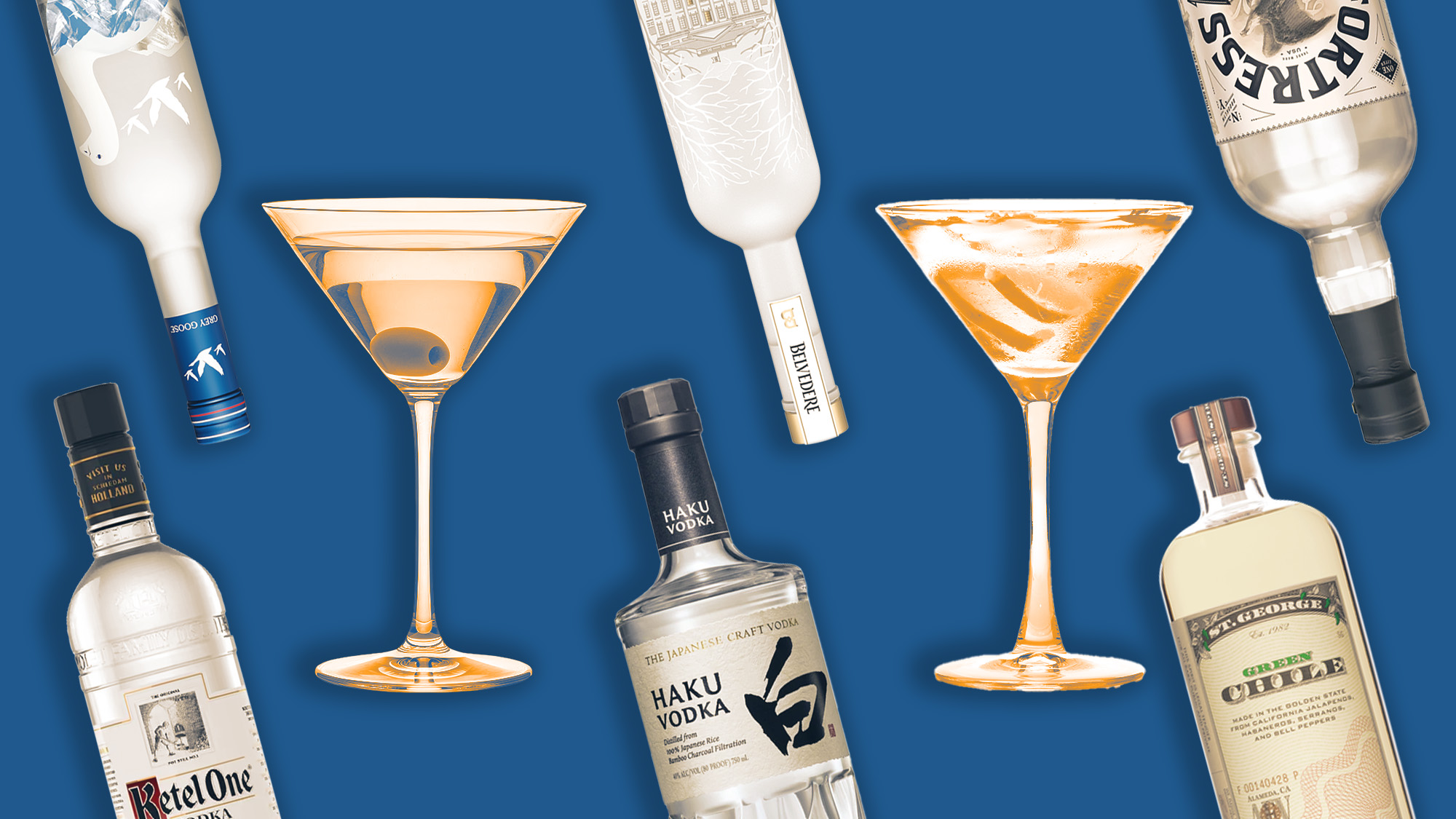 The Best Vodka for Each Martini Variatio