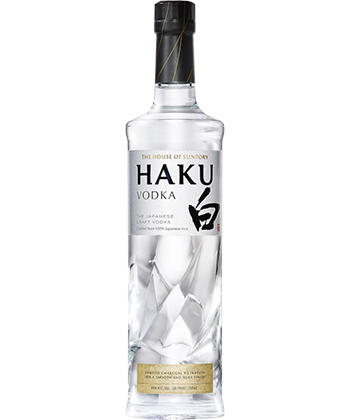 Haku Vodka is one of the best vodkas for Martinis.