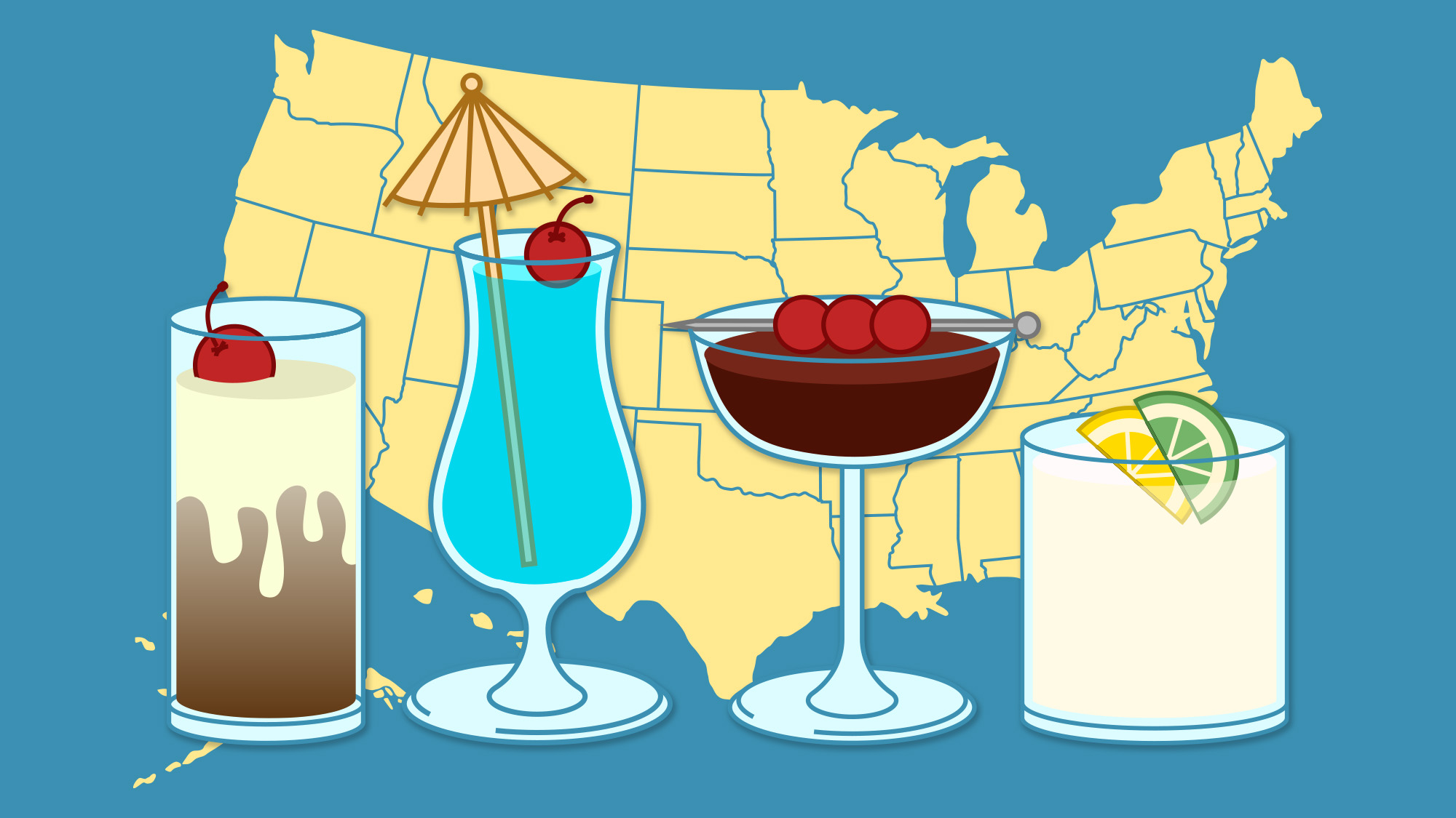 All of the Cocktails Named After U.S. St