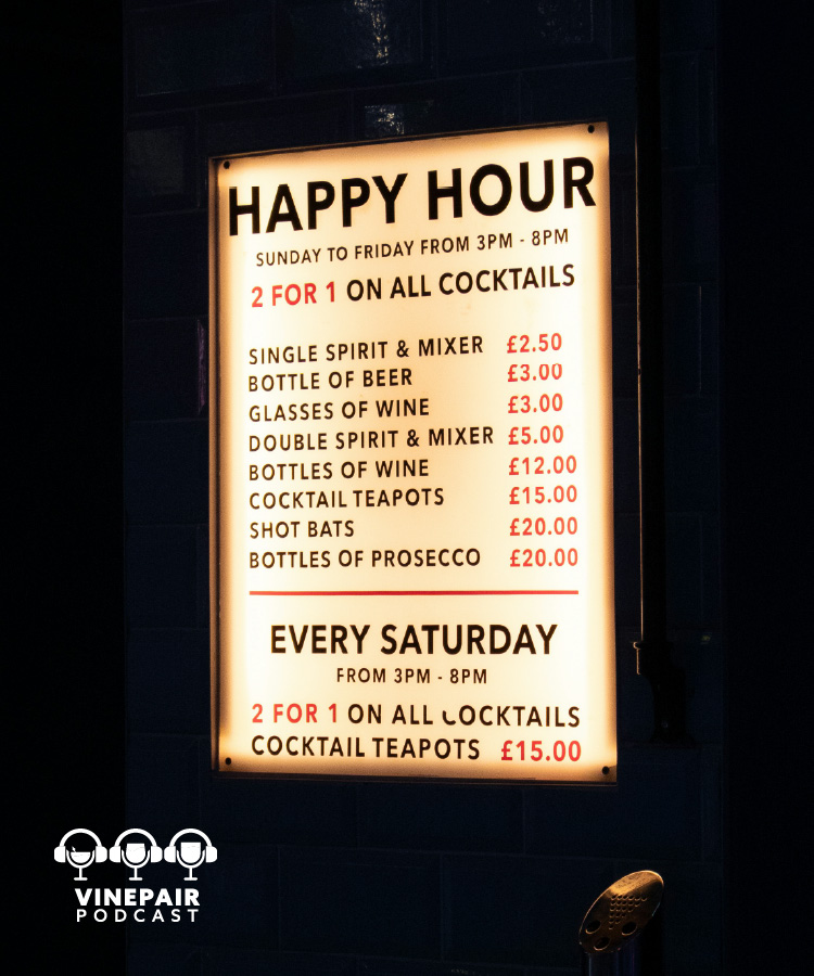 The VinePair Podcast: Are We Entering a New Era of Drinks Specials and Happy Hours?