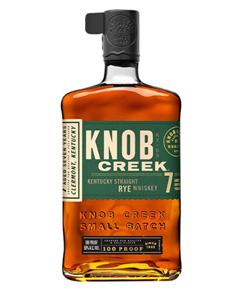 Knob Creek 7 Year Old Rye is a great rye for beginners, according to bartenders.