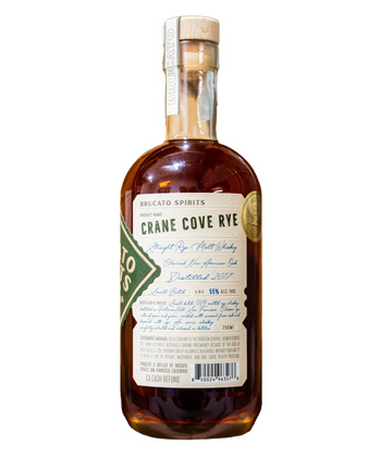 Brucato Spirits Crane Cove Rye is one of the best rye whiskeys for 2026.