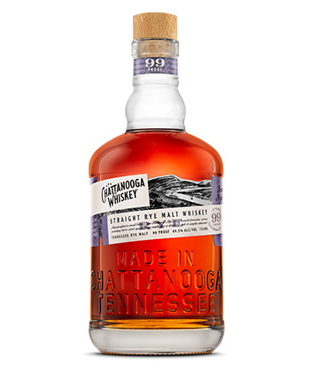 Chattanooga Whiskey Straight Rye Malt Whiskey is one of the best rye whiskeys to drink in 2026.
