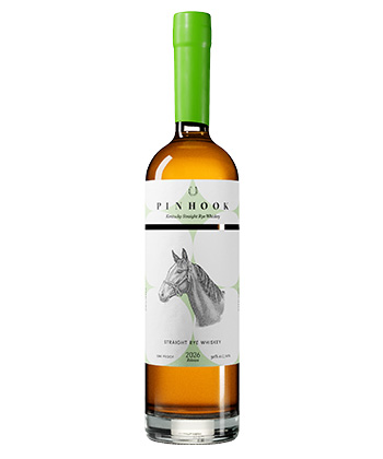 Pinhook 2026 Straight Rye is one of the best rye whiskeys to drink in 2026.