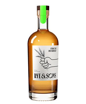 Rye & Sons Straight Rye Whiskey (2024 Vintage) is one of the best rye whiskeys to drink in 2026.