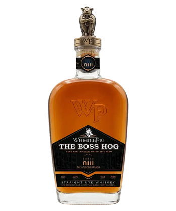 WhistlePig The Boss Hog XIII: The Golden Pharaoh is one of the best rye whiskeys to drink in 2026.