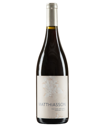 Matthiasson Old Vine Zinfandel 2022 is one of the best Zinfandels for 2026.