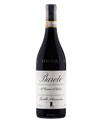 Fratelli Alessandria Barolo del Comune di Verduno 2021 is one of the best Barolos to drink right now.