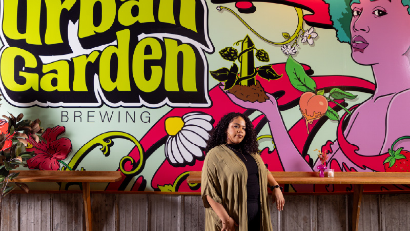 For Eamoni Collier, running Urban Garden Brewing isn't just about beer. It's about building communities and celebrating cultures.