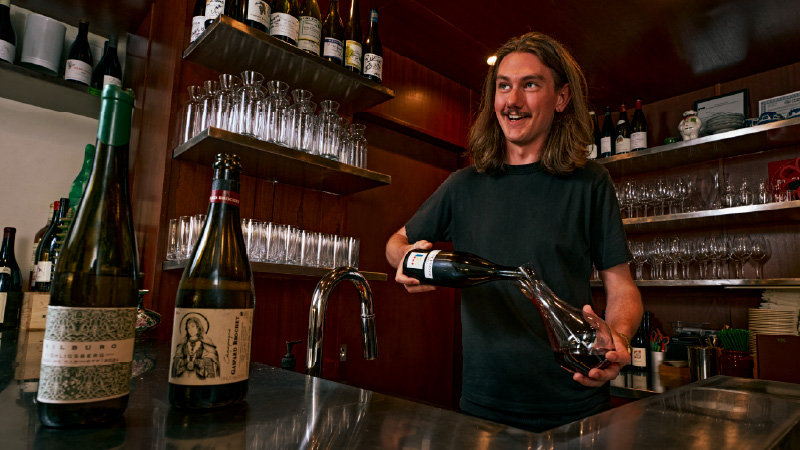 Knowledge of wine is sommeliers' most celebrated attribute. But above all else, wine director Matt Turner's is driven by curiosity.
