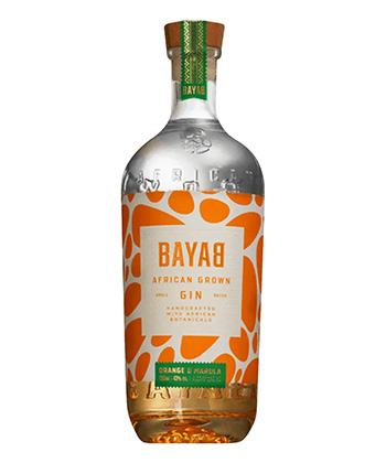 Bayab Orange and Marula Gin is one of the best gins for beginners, according to bartenders.