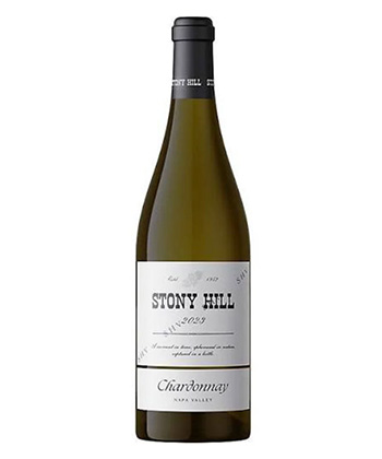 Stony Hill Chardonnay is one of the most underrated Napa wines, according to sommeliers.