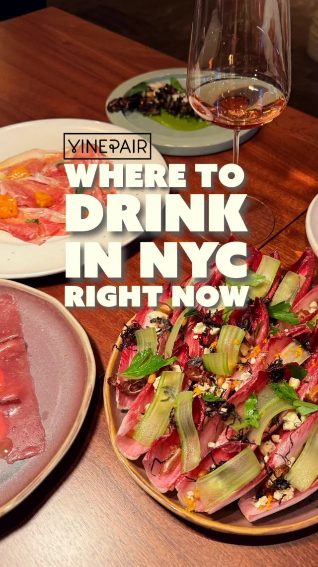 There are a lot of great new spots to drink wine and sake in NYC right now, here are three of our favorites.