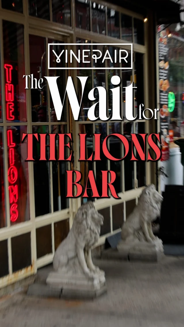 How long does it take to walk into The Lions Bar? Is their burger really worth the wait? And where should you go in the East Village for a killer cocktail? Find out on this new installment of The Wait with @jacobkleaf. 📸: @cassidysledge